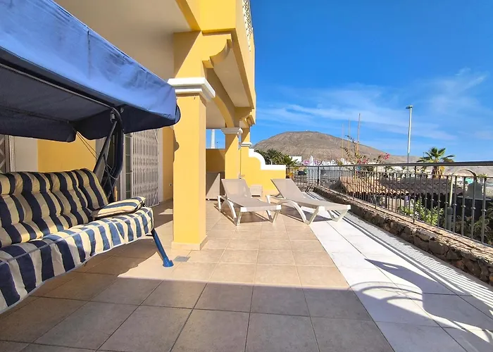 Emilia - Cristianos, Heated Pool, Spacious Terrace, Fibre Net, Tv Channels *